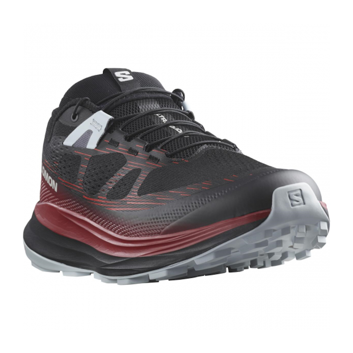 SALOMON ULTRA GLIDE 2 trail running shoes - red/black/grey