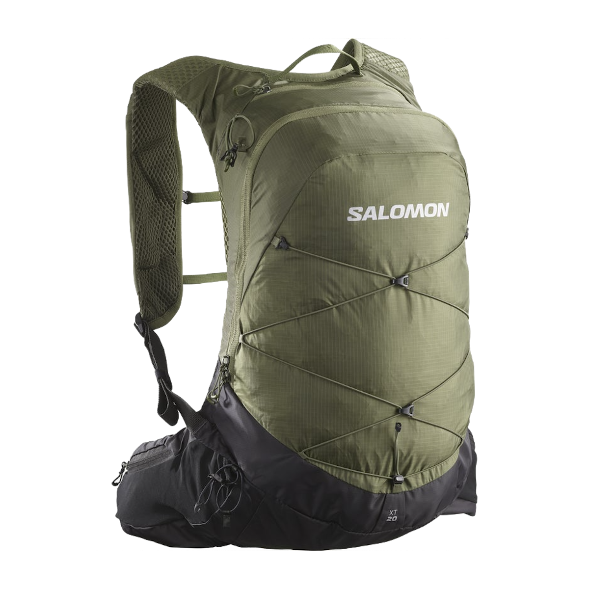 SALOMON XT 20 backpack dark green/black