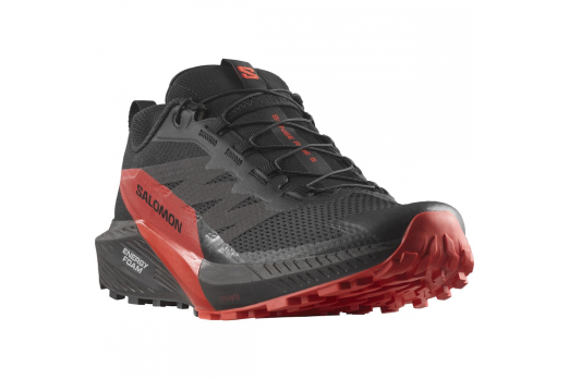 SALOMON SENSE RIDE 5 trail running shoes - black/red