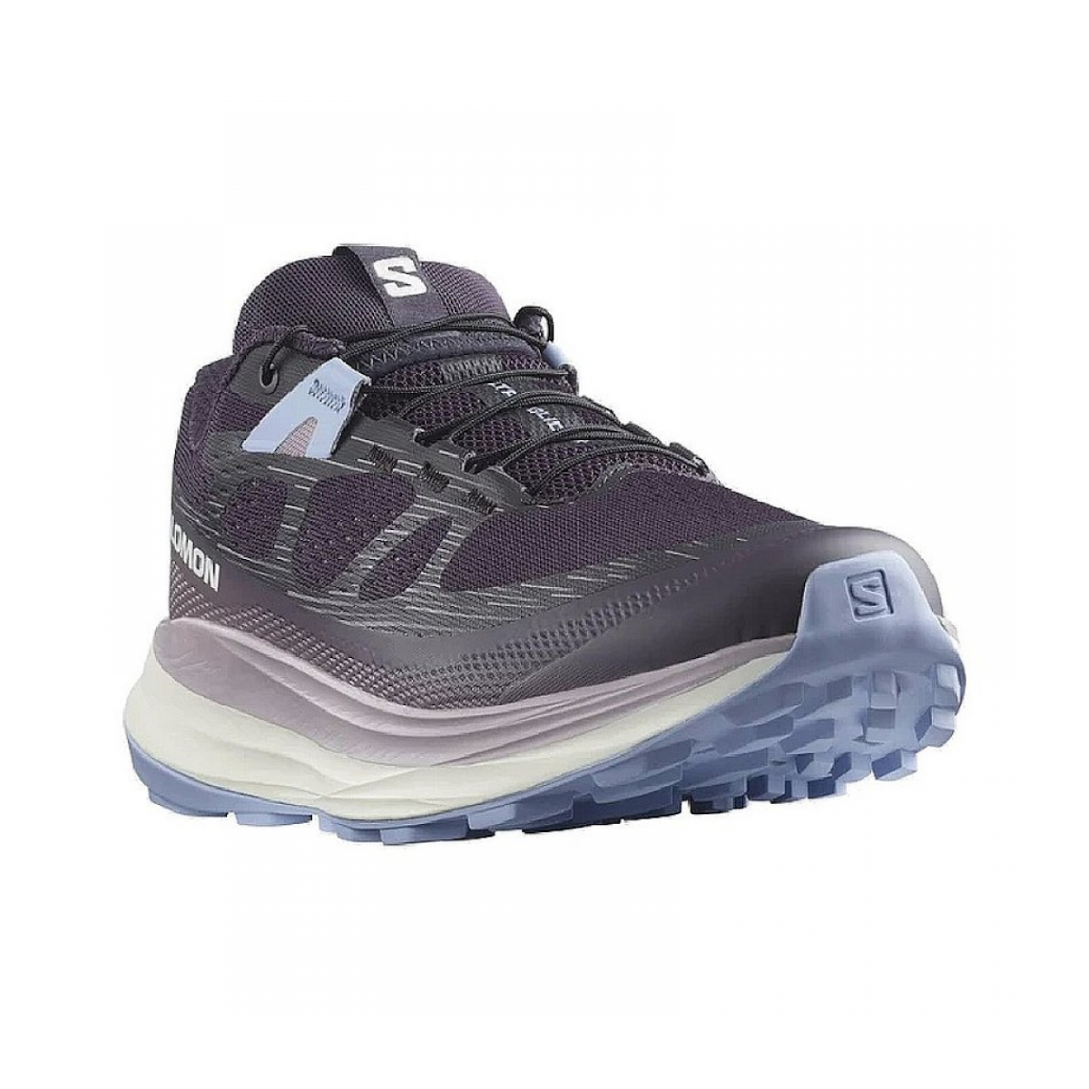 SALOMON ULTRA GLIDE 2 W trail running shoes - violet/light blue/white