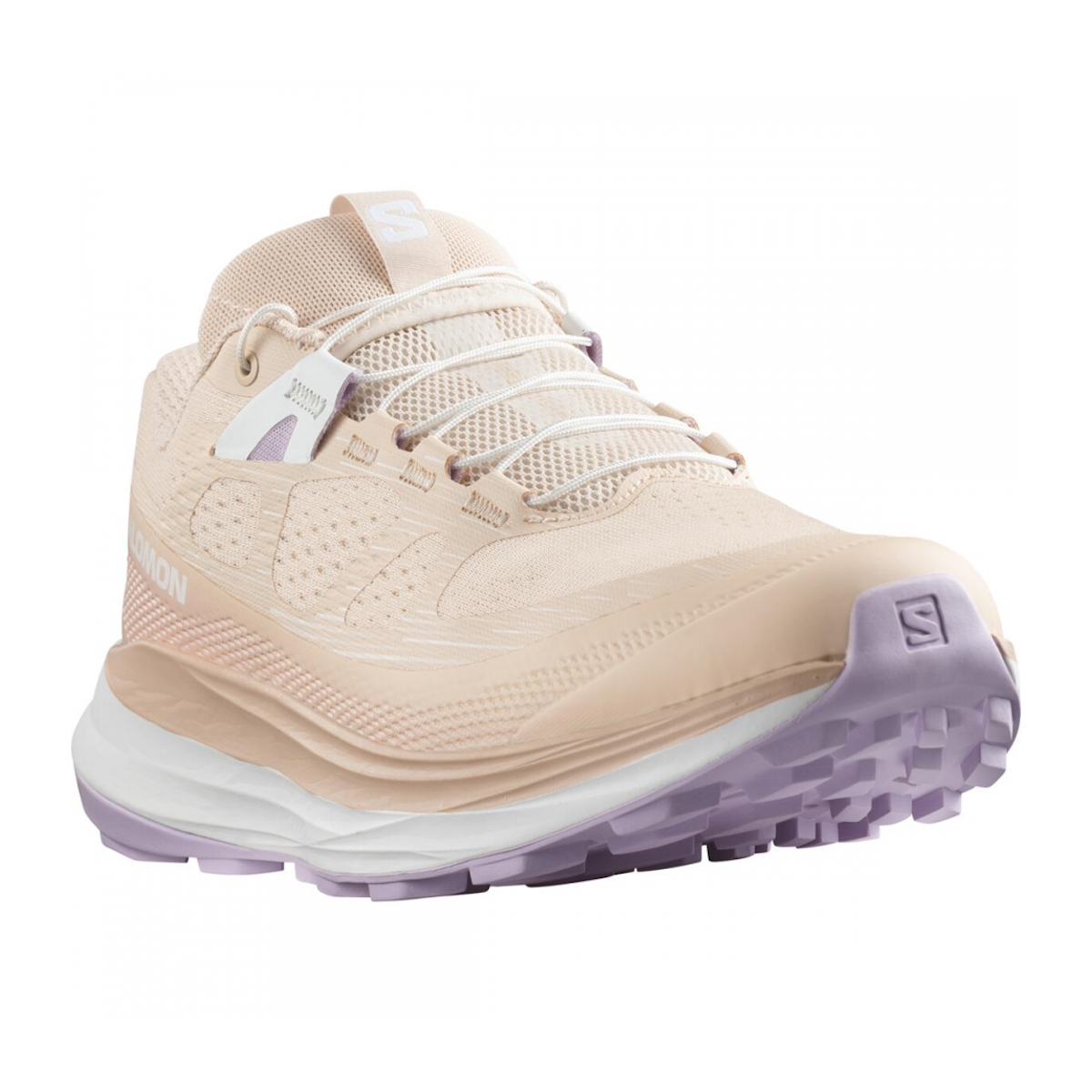 SALOMON ULTRA GLIDE 2 W trail running shoes - peach/violet/white