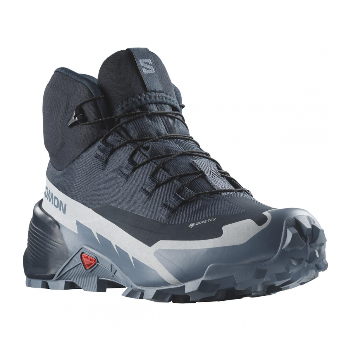 SALOMON CROSS HIKE MID GTX 2 W hiking footwear - dark blue/blue/grey