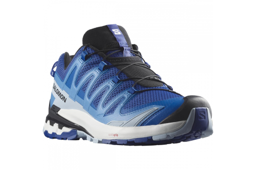 SALOMON XA PRO 3D V9 hiking footwear - blue/white