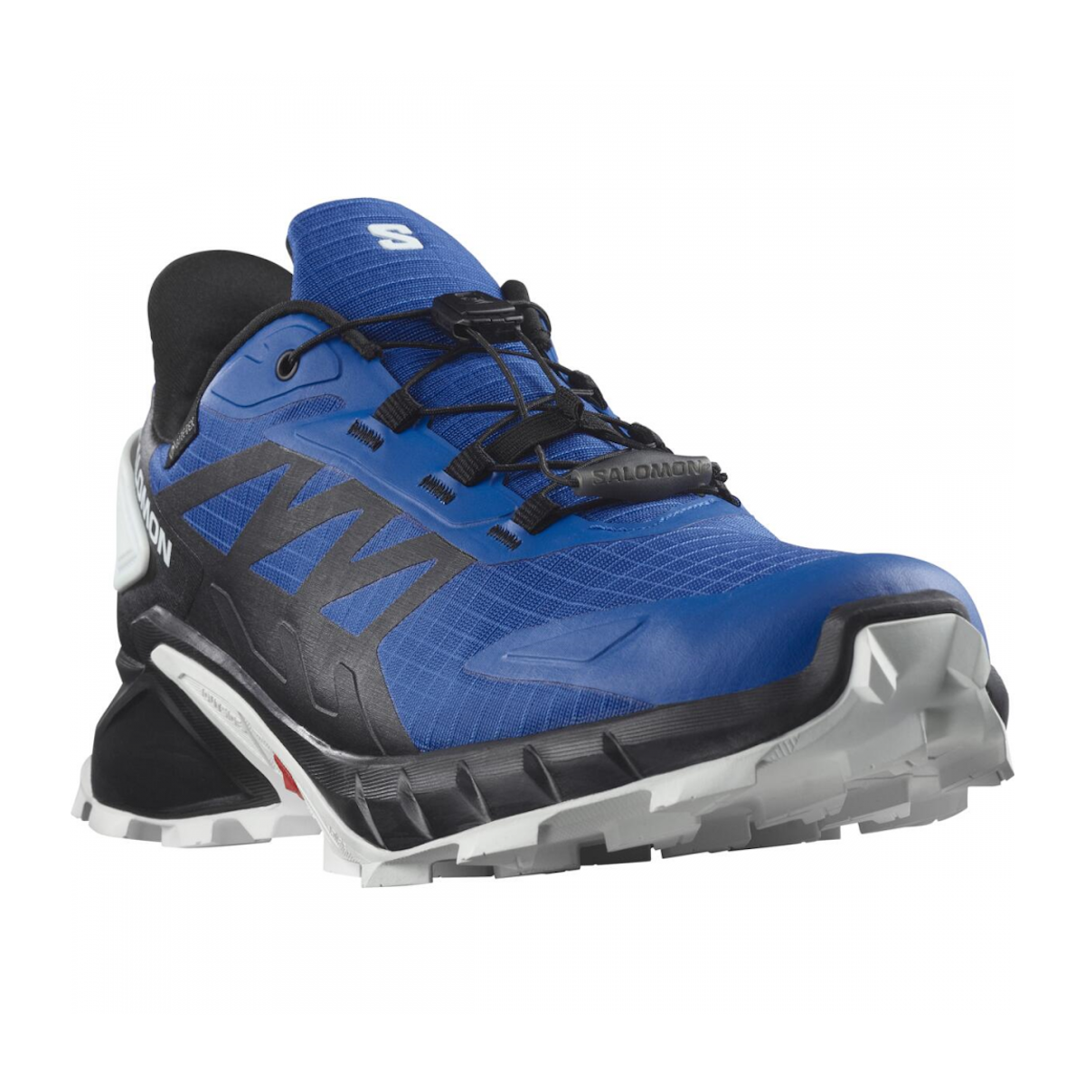 SALOMON SUPERCROSS 4 GTX trail running shoes - blue/black/white