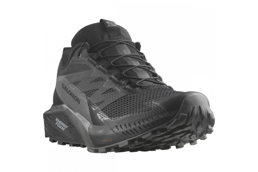 SALOMON SENSE RIDE 5 GTX W trail running shoes - black/dark grey