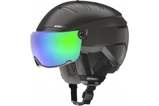 ATOMIC SAVOR GT AMID VISOR HD PLUS HD C2-3 helmet - black w/green