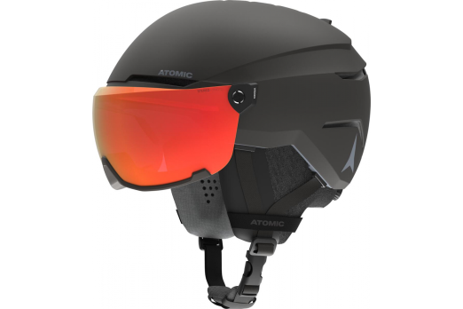 ATOMIC SAVOR VISOR PHOTO ID HD PH C1-3 helmet - black w/red