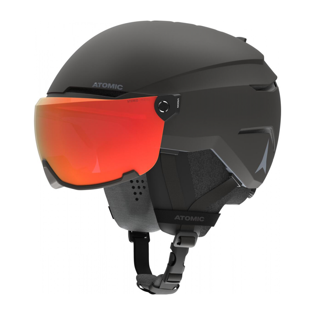 ATOMIC SAVOR VISOR PHOTO ID HD PH C1-3 helmet - black w/red