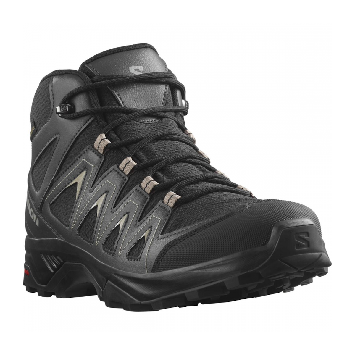 SALOMON X BRAZE MID GTX hiking footwear - black/grey