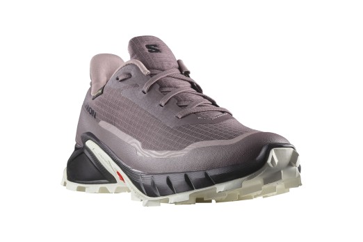 SALOMON ALPHACROSS 5 GTX W trail running shoes - violet/white/black
