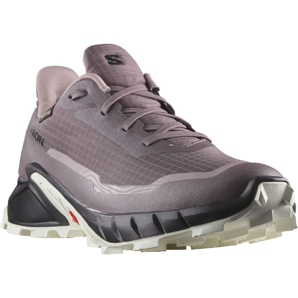 SALOMON ALPHACROSS 5 GTX W trail running shoes - violet/white/black
