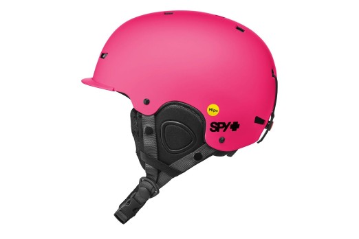 SPY LIL GALACTIC YOUTH MIPS SNOW helmet - neon pink