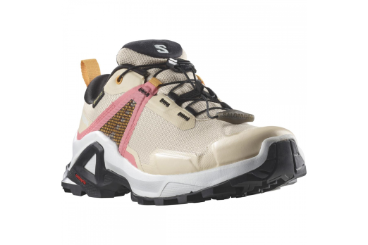 SALOMON X RAISE GTX J hiking footwear - peach/pink/white