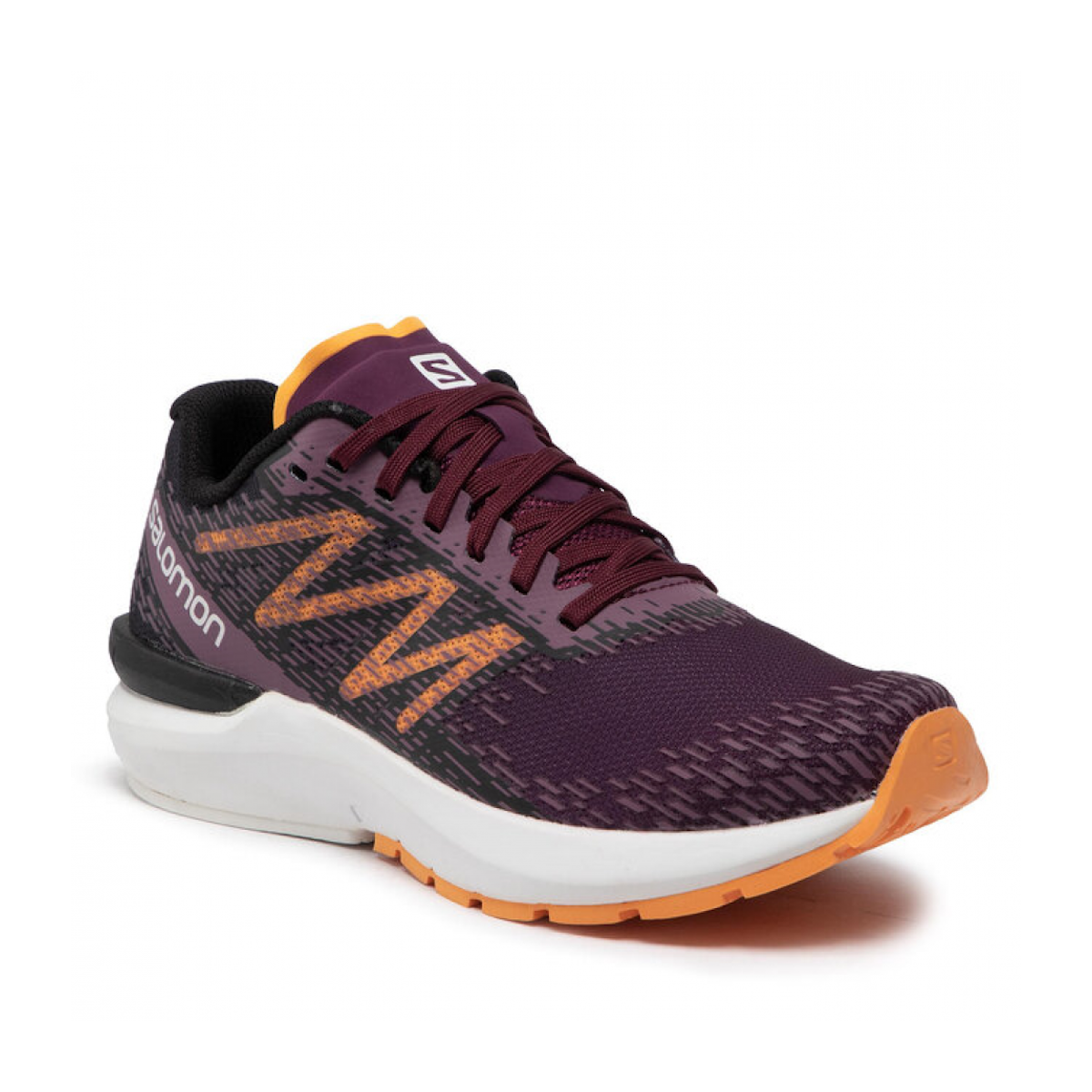 SALOMON SONIC 5 BALANCE W trail running shoes - violet/black/orange