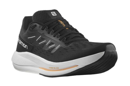 SALOMON SPECTUR trail running shoes - black/white/orange