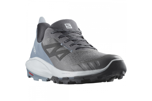 SALOMON OUTPULSE GTX trail running shoes - grey/blue