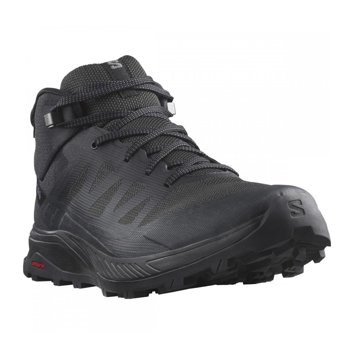 SALOMON OUTRISE MID GTX trail running shoes - black