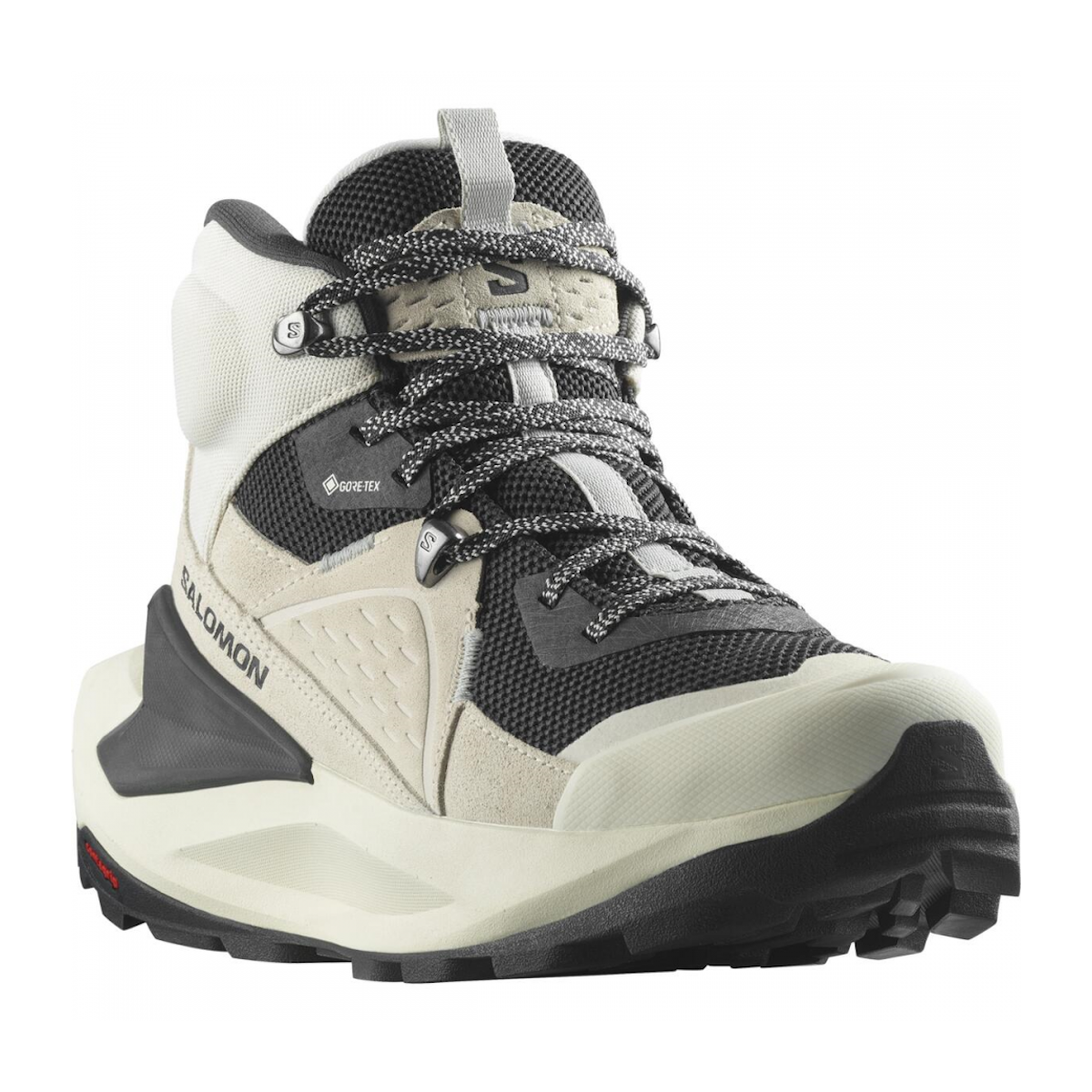 SALOMON ELIXIR MID GTX W hiking footwear - white/black