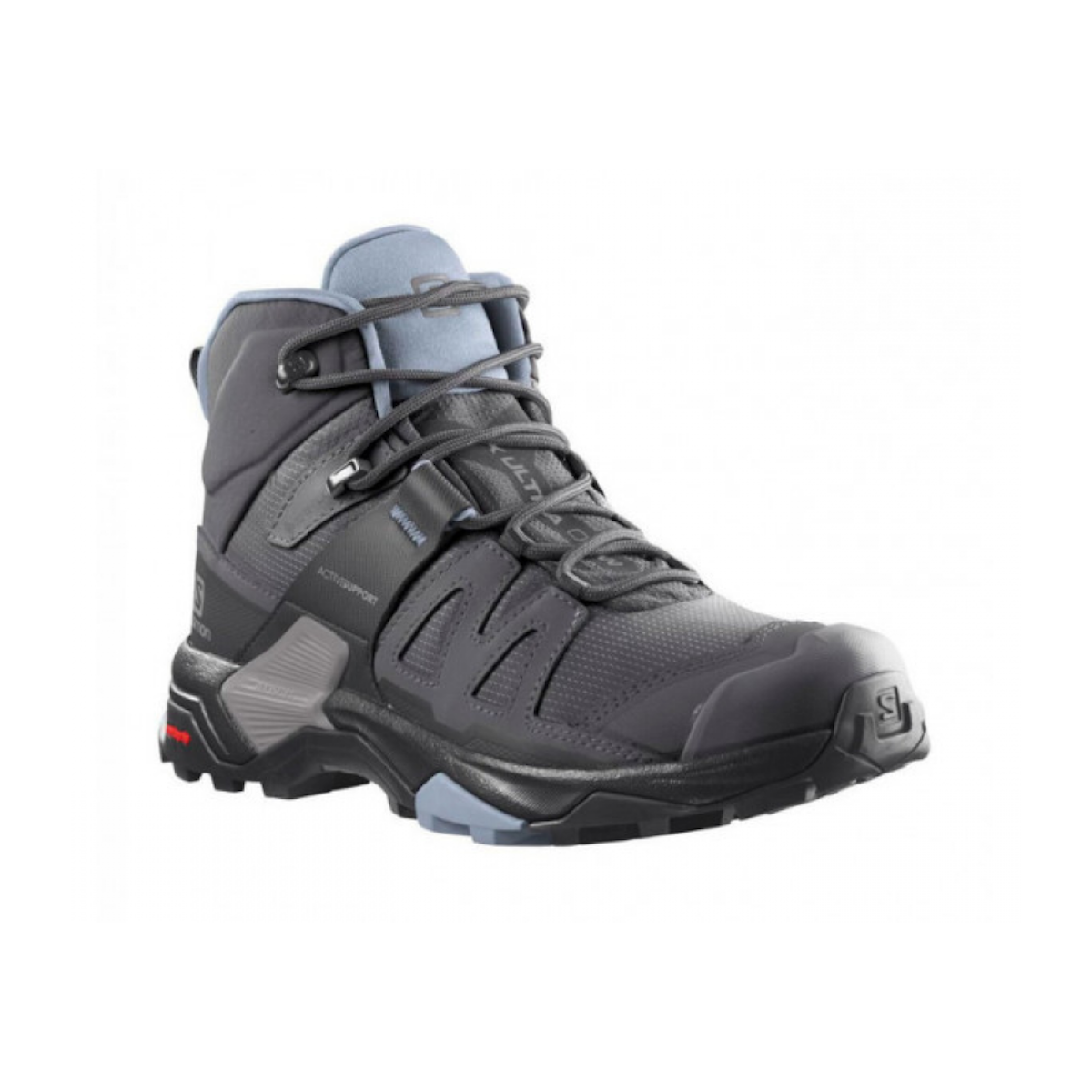 SALOMON X ULTRA 4 MID GTX W hiking footwear - grey/black