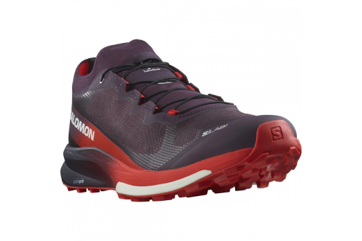 SALOMON S/LAB ULTRA 3 V2 trail running shoes - violet/red