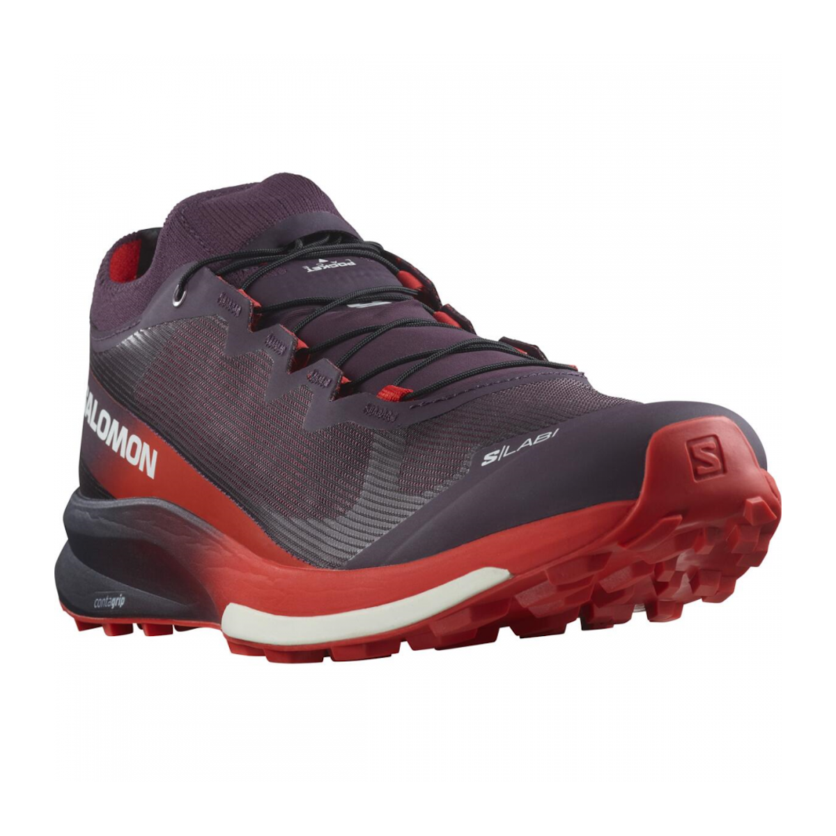SALOMON S/LAB ULTRA 3 V2 trail running shoes - violet/red