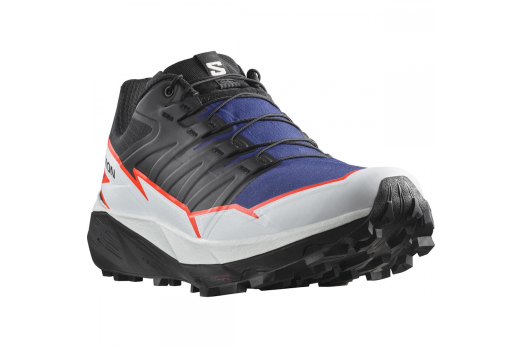 SALOMON THUNDERCROSS trail running shoes - black/blue/white