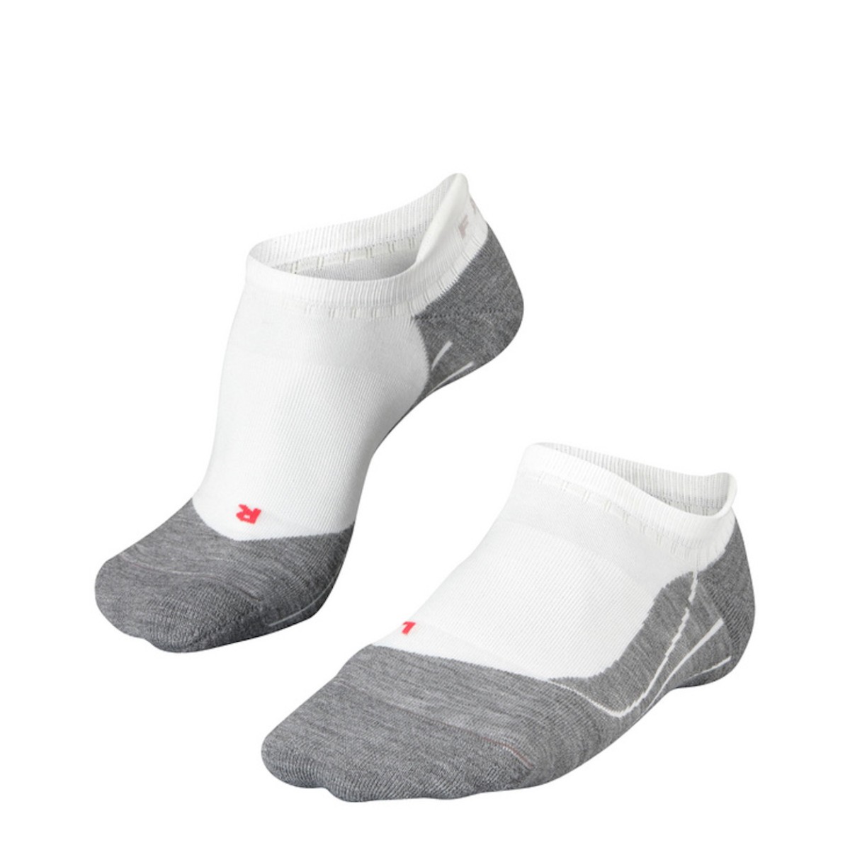 FALKE RU4 INVISIBLE socks - white/grey