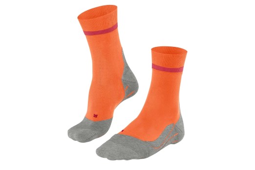 FALKE RU4 LADY socks - orange/grey