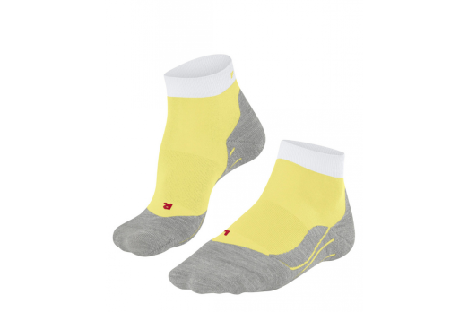FALKE RU4 LADY SHORT socks - yellow/grey