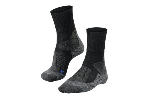 FALKE TK1 COOL LADY socks - black/grey