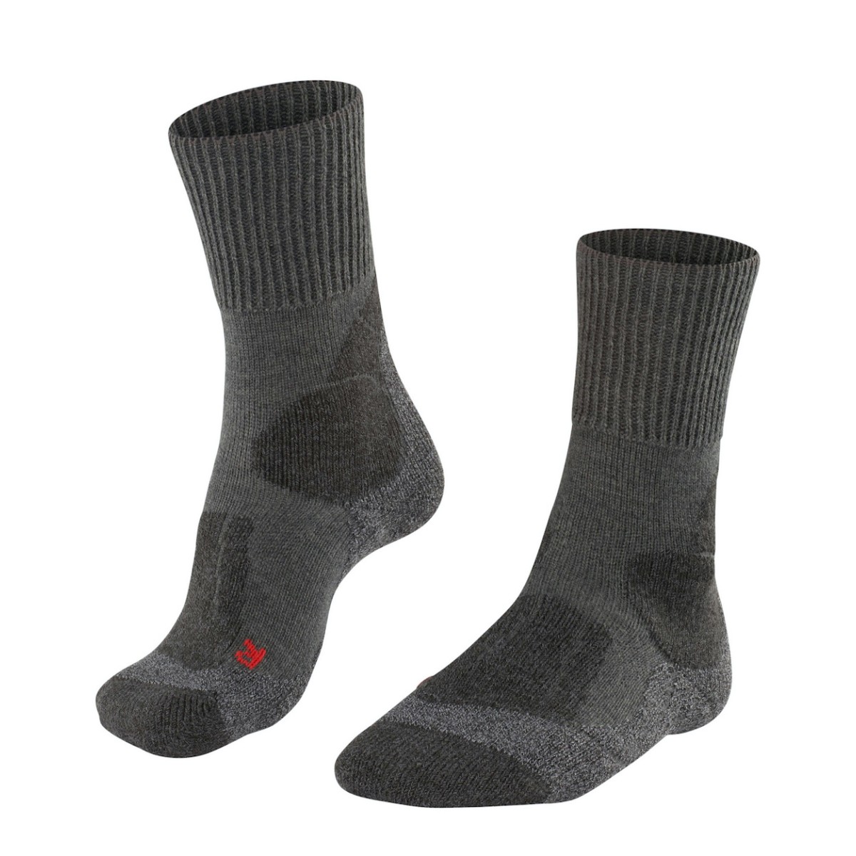 FALKE TK1 WOMEN socks - grey/dark grey