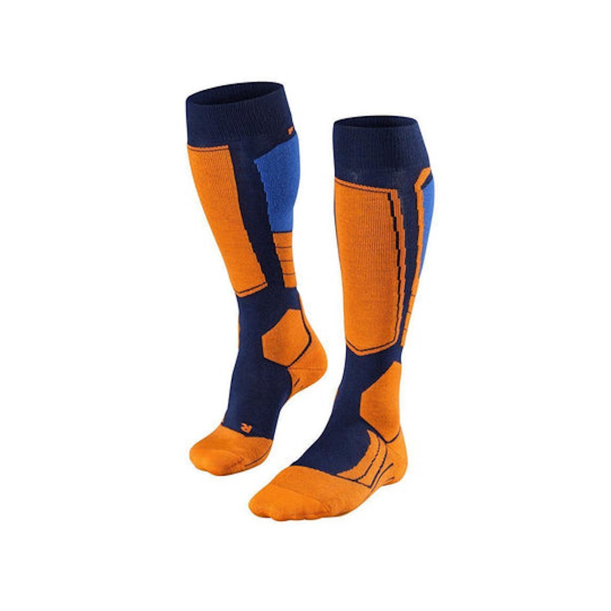 FALKE SK2 SKI socks - orange/blue