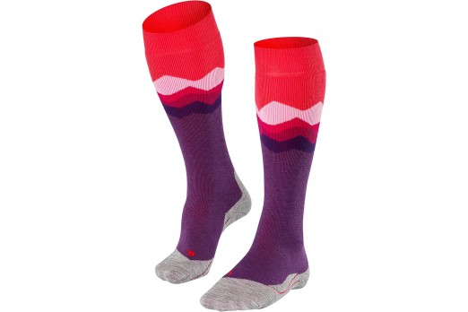 FALKE SK2 WOMEN CREST socks - violet/pink