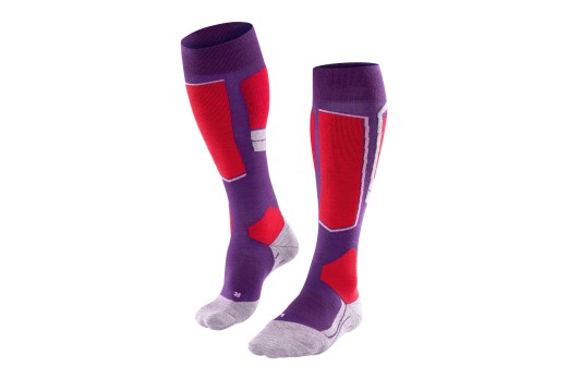 FALKE SK4 WOMEN socks - purple/red