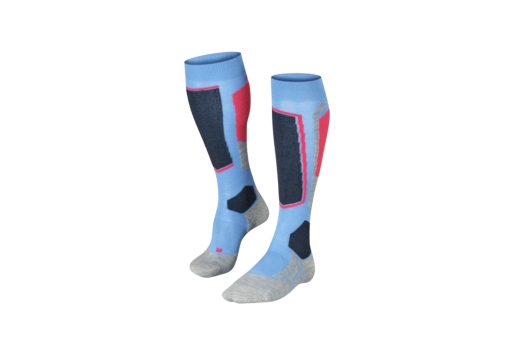 FALKE SK4 WOMEN socks - light blue/pink