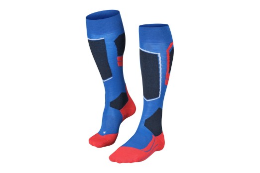 FALKE SK4 socks - red/blue