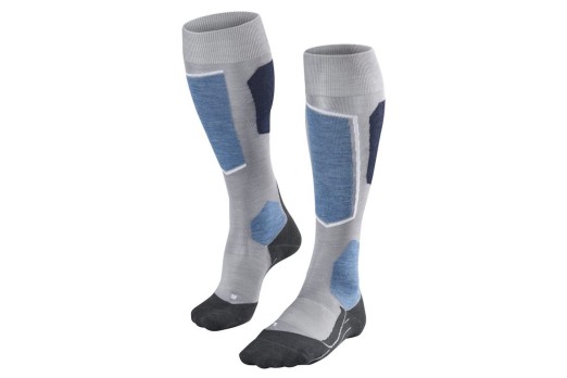 FALKE SK6 socks - blue/grey