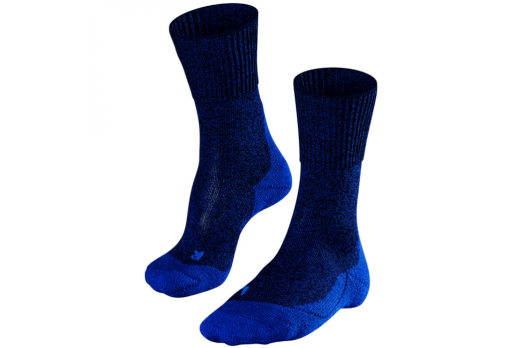 FALKE TK1 WOOL socks - dark blue/blue