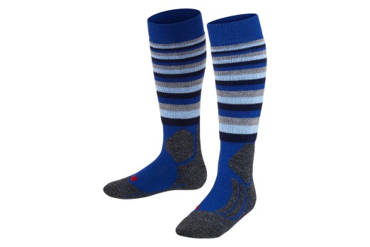 FALKE SK2 KIDS socks - grey/blue