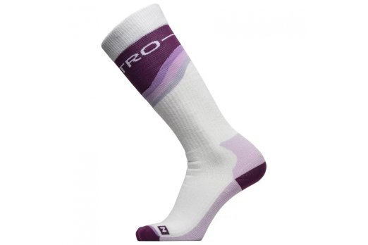 NITRO CLOUD 5 W socks - white/purple