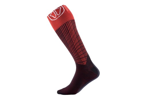 SIDAS SKI HEAT LV socks - black/red