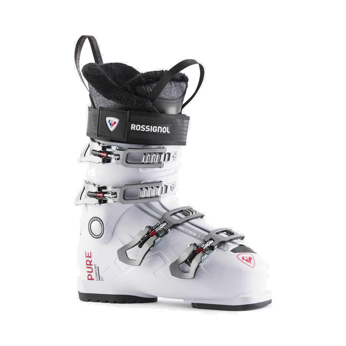 ROSSIGNOL PURE COMFORT 60 alpine ski boots - white/grey