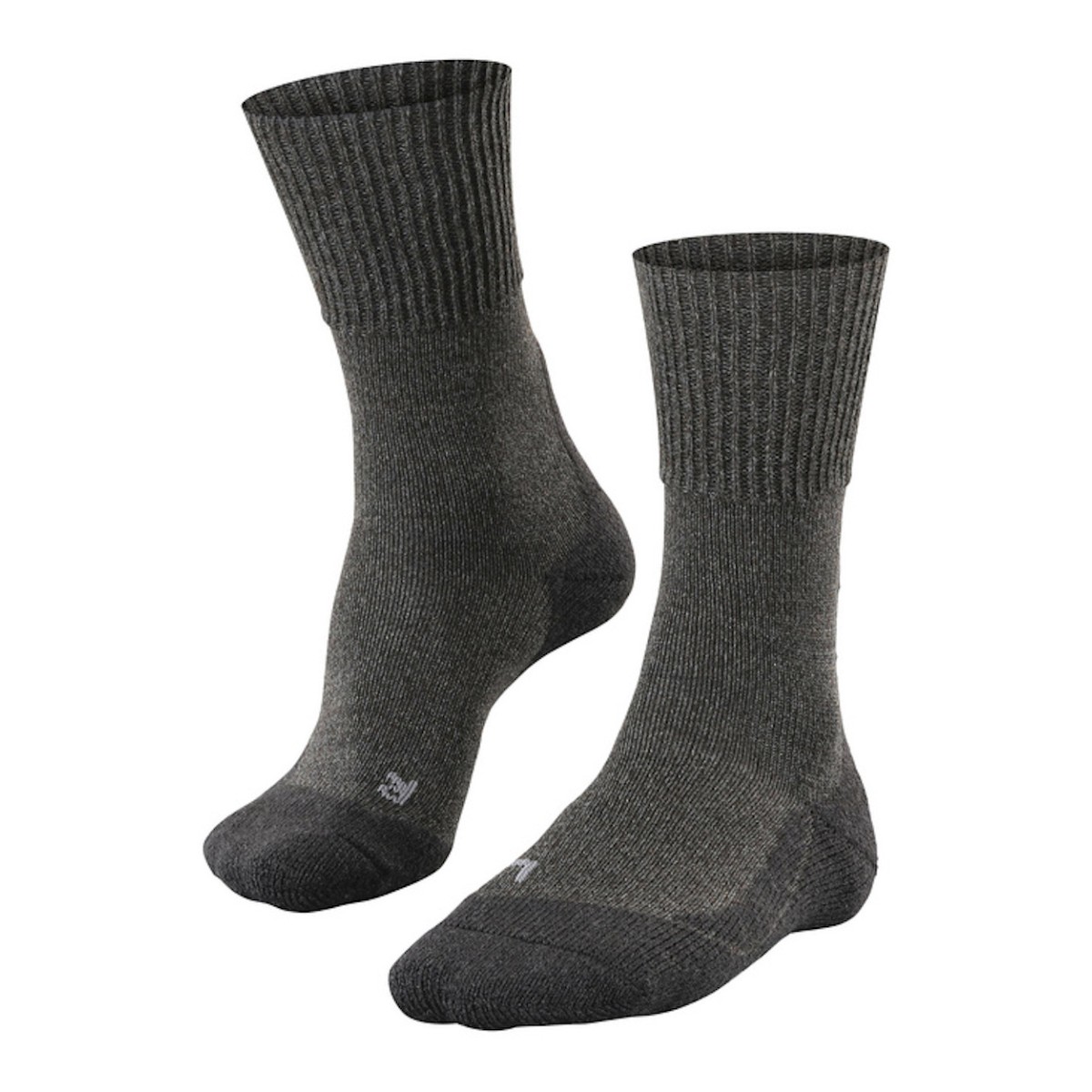 FALKE TK1 WOOL socks - dark grey