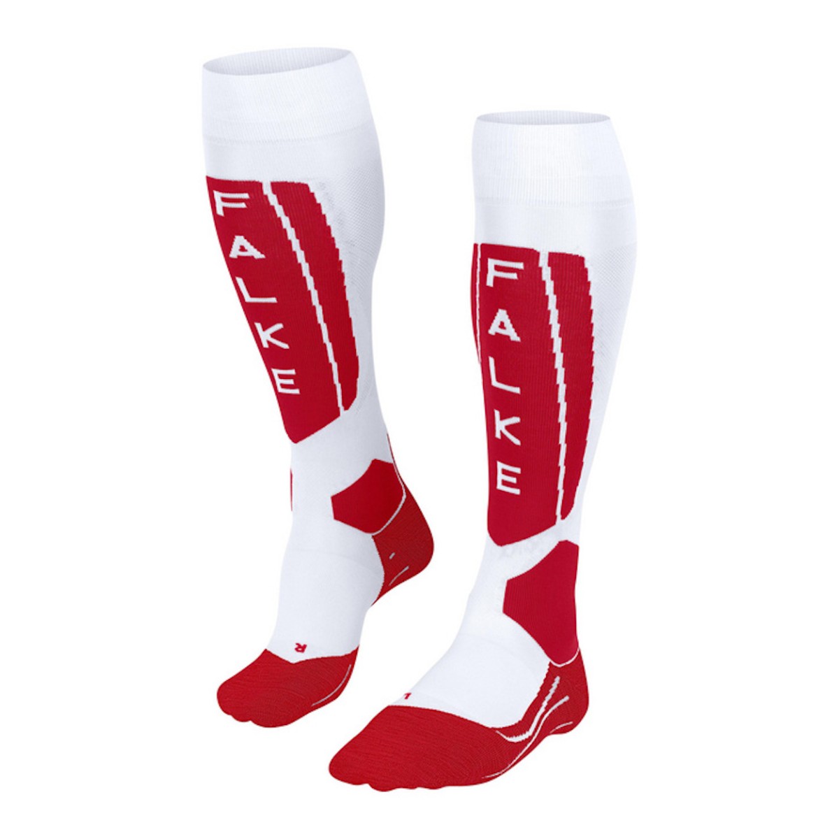 FALKE SK5 SILK WOMEN socks - white/red