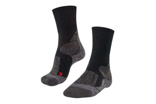 FALKE TK1 socks - black/grey