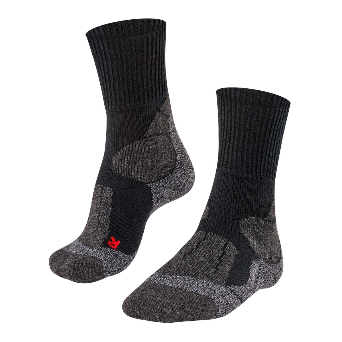 FALKE TK1 socks - black/grey
