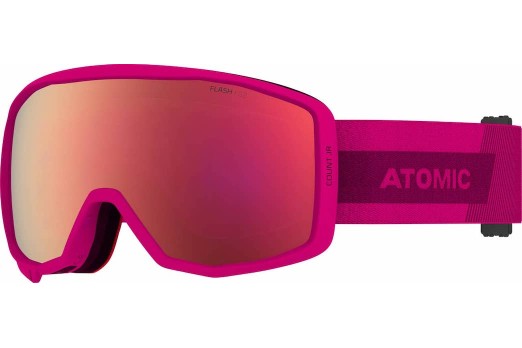 ATOMIC COUNT JR CYLINDRICAL W/RED FLASH C2 goggles - berry pink