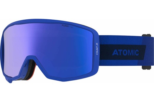 ATOMIC COUNT JR CYLINDRICAL W/BLUE FLASH C2 goggles - blue