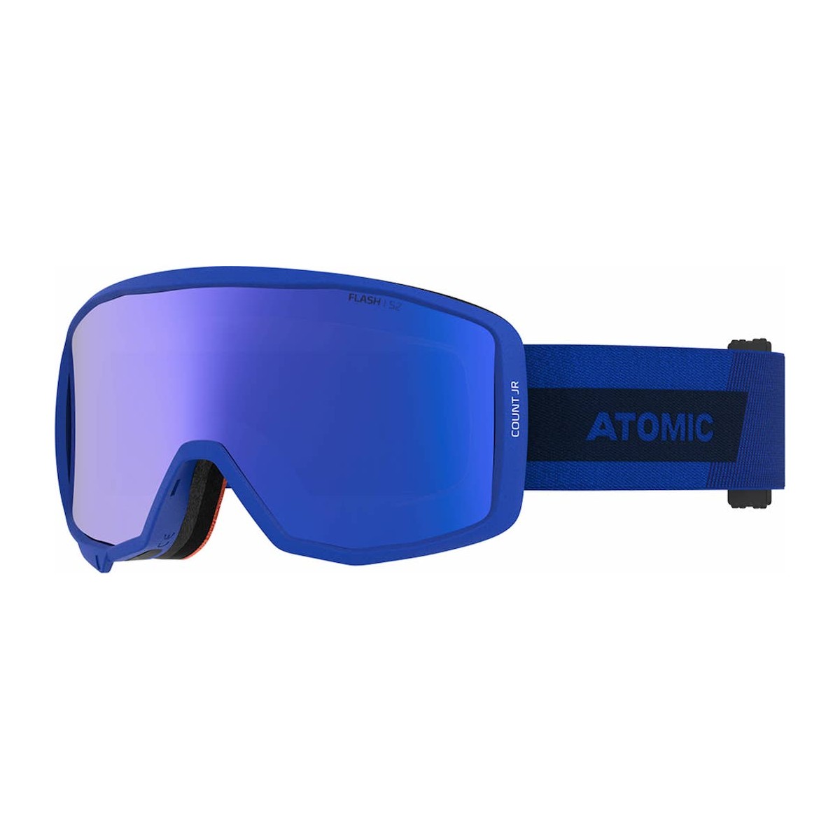 ATOMIC COUNT JR CYLINDRICAL W/BLUE FLASH C2 goggles - blue