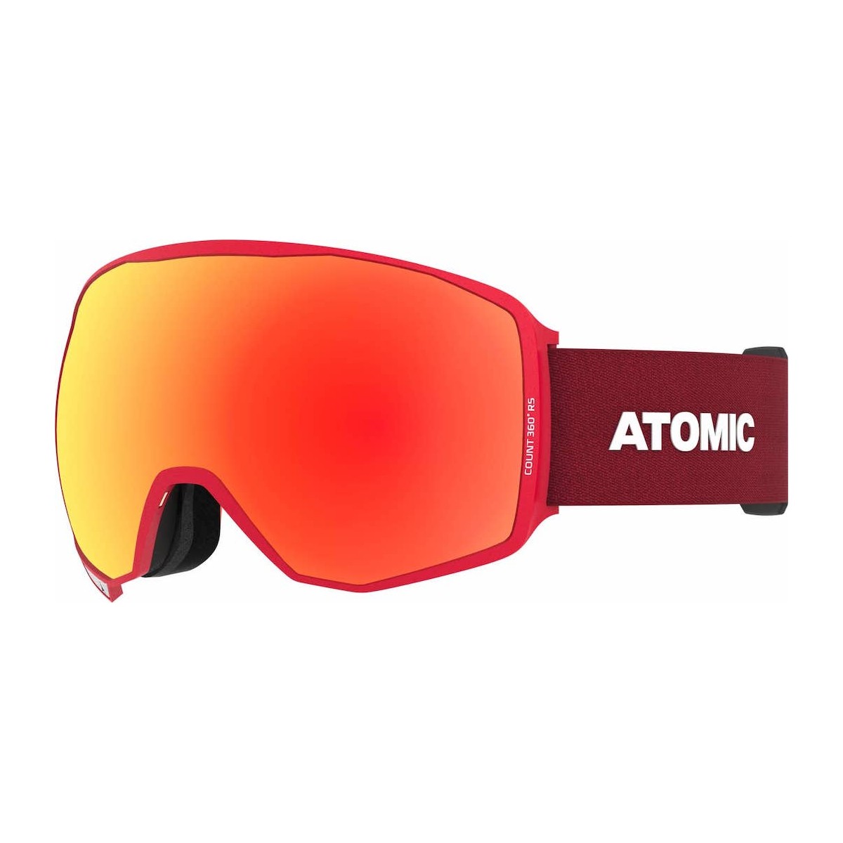 ATOMIC COUNT 360 HD RS W/RED HD C2-3 W/YELLOW BLUE HD C2-3 W/CLEAR C0 brilles - sarkana